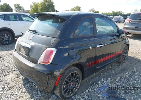 2013 Fiat 500 Abarth из США, поврежденный, VIN 3C3CFFFH5DT627589
